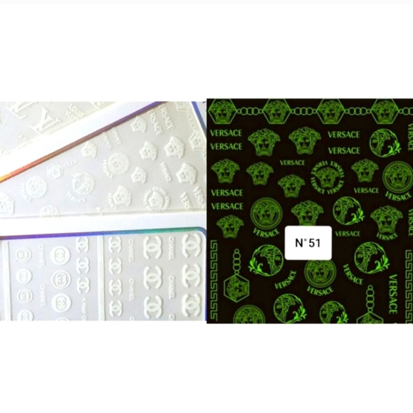 NWT Nail Art Design Decal Stickers N°51! - Picture 12 of 12